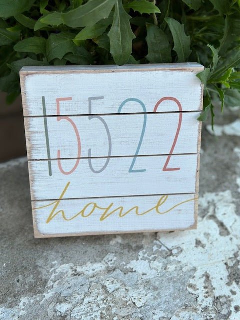 15522 Home - Wooden Decor - Juli's Wearable Art