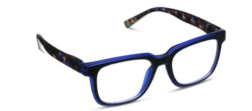 Peepers Blue Light Readers | Cliff | Black Cobalt Tortoise