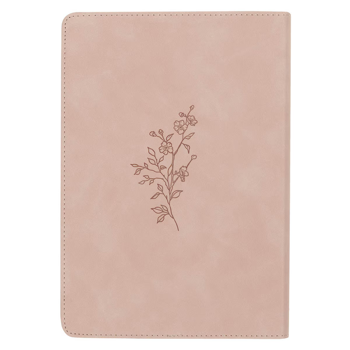 Trust Mottled Blush Faux Leather Classic Journal - Proverbs 3:5