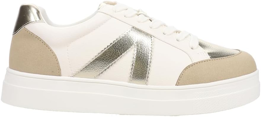 Astra Metallic Lace Up Sneakers - Juli's Wearable Art
