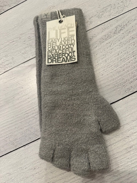 Barefoot Dreams CozyChic Lite® Fingerless Gloves - Juli's Wearable Art