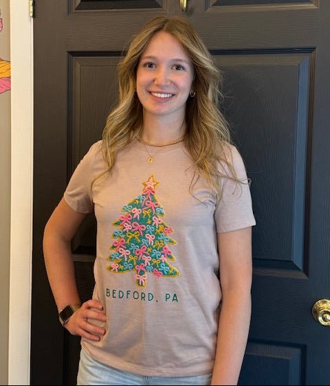 Bedford, PA Christmas Tree Tee - Juli's Wearable Art
