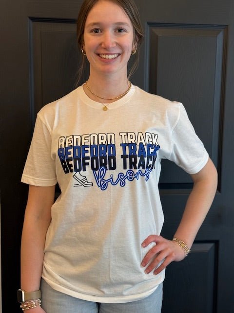 Bedford Track Bisons Tee - Juli's Wearable Art