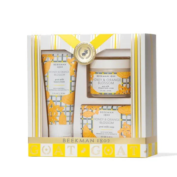 Beekman 1802 | 3pc Spa Gift Set | Honey & Orange Blossom - Juli's Wearable Art