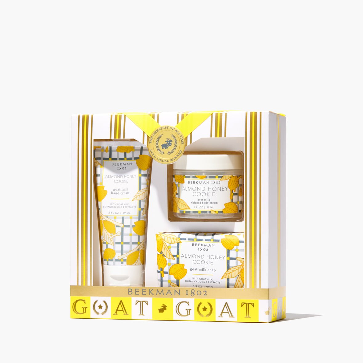 Beekman 1802 Almond Honey Cookie Goat Milk Holiday Spa Set - Juli's Wearable Art