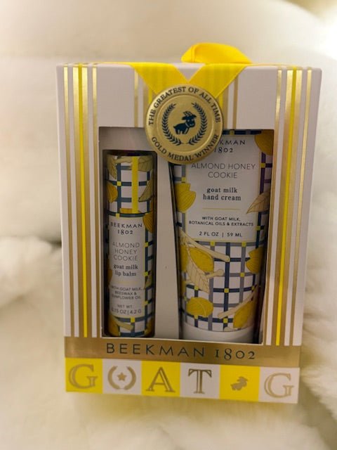 Beekman 1802 Almond Honey Cookie Hand & Lip Gift Set - Juli's Wearable Art