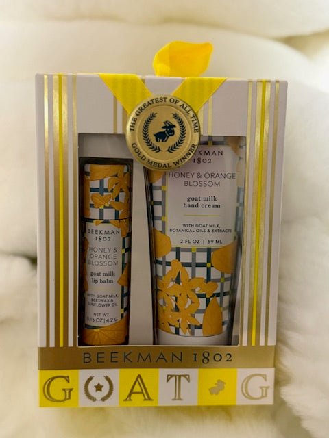 Beekman 1802 Honey & Orange Blossom Hand & Lip Gift Set - Juli's Wearable Art