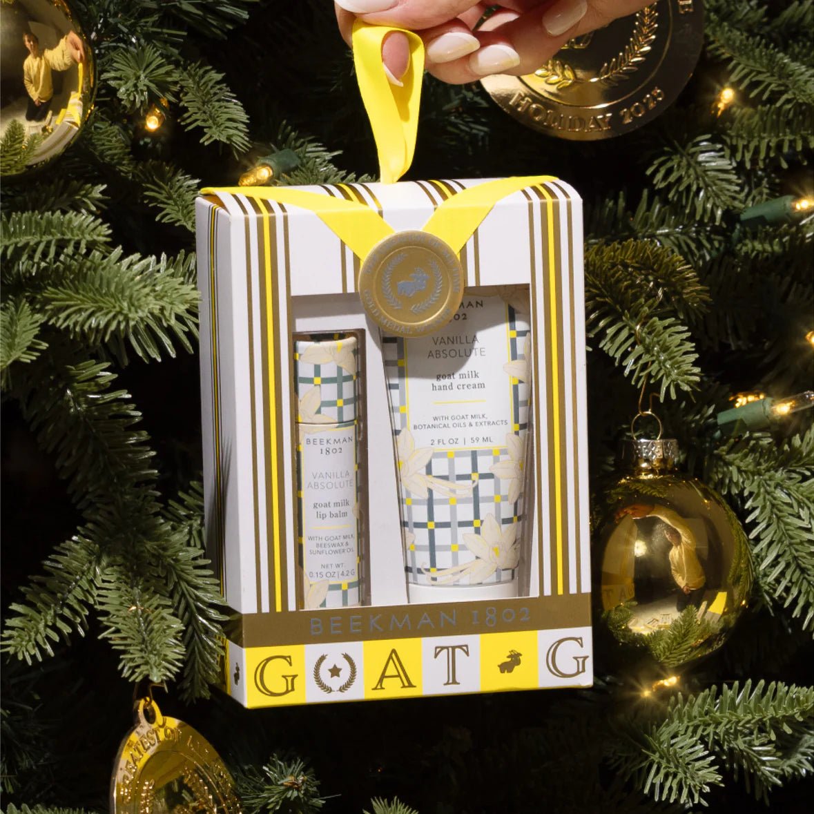 Beekman 1802 Vanilla Absolute Hand & Lip Gift Set - Juli's Wearable Art