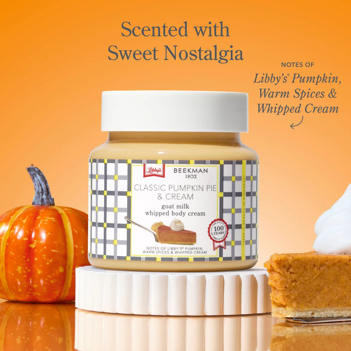 Beekman 1802 x Libby’s® Pumpkin Classic Pumpkin Pie & Cream Whipped Body Cream - Juli's Wearable Art