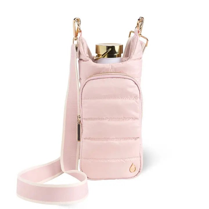 Blush Hydrobag® with Blush and Ivory Striped Strap - Juli's Wearable Art