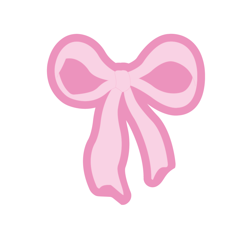 Bogg Bag Bits - Pink Bow - Juli's Wearable Art