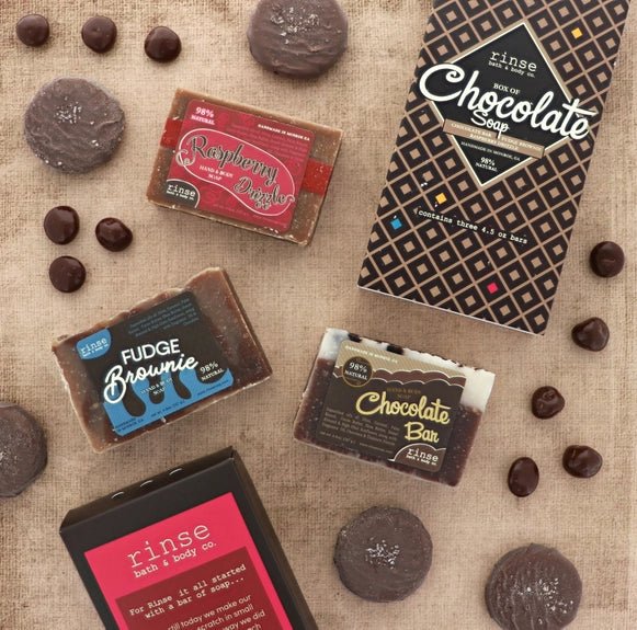 Box of Chocolate (3 Bars) | Natural Bar Soap Gift Set - Juli's Wearable Art