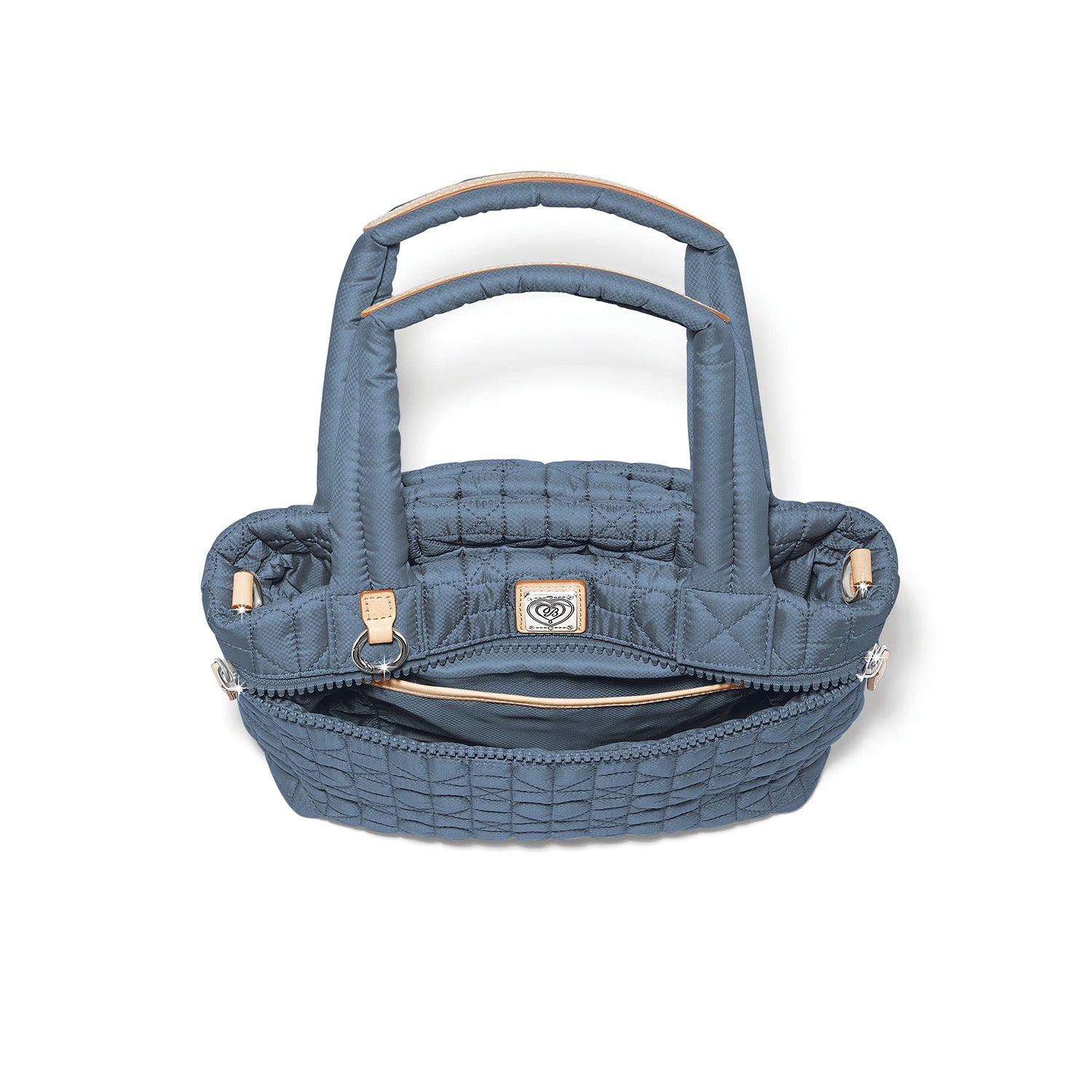 Brighton Adrienne Small Tote – Powder Blue - Juli's Wearable Art
