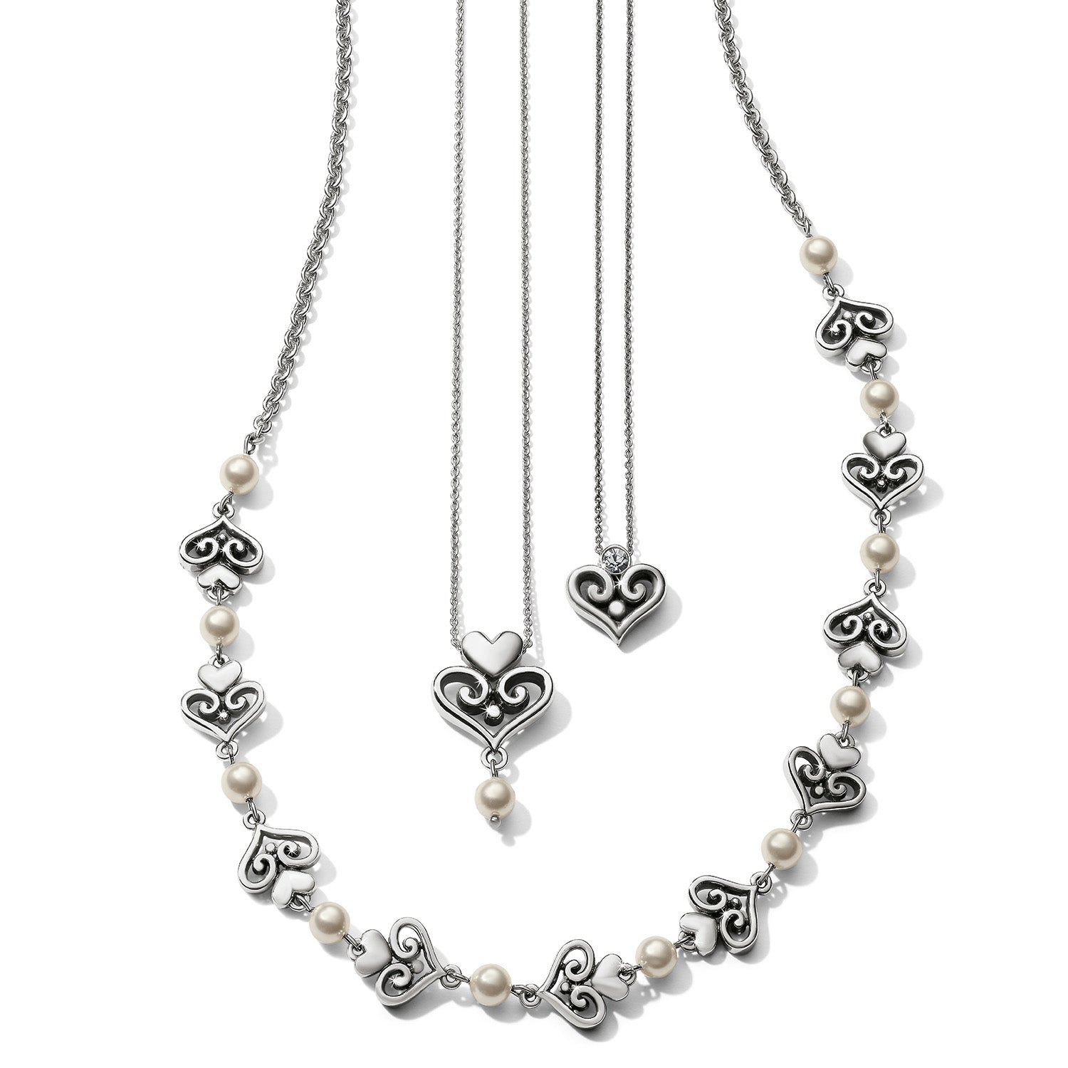 Brighton Alcazar Amor Pearl Necklace - Juli's Wearable Art