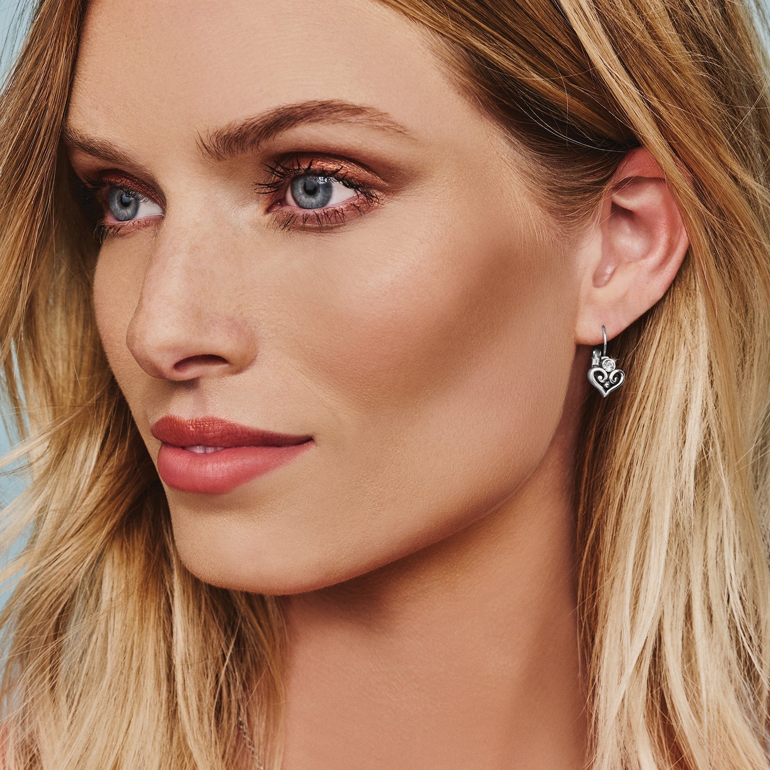 Brighton Alcazar Heart Leverback Earrings - Juli's Wearable Art