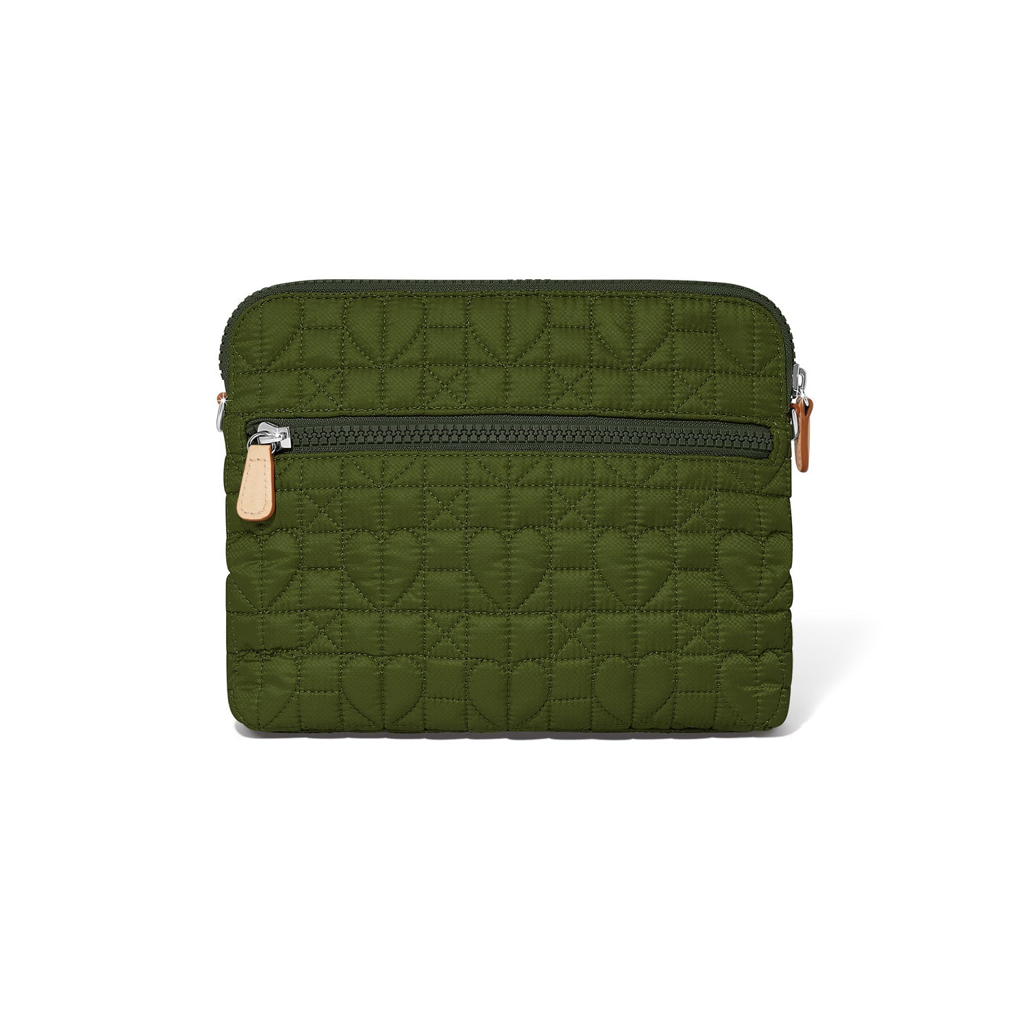 Brighton Alina Medium Crossbody Bag | Heart Beat Collection | Army Green - Juli's Wearable Art