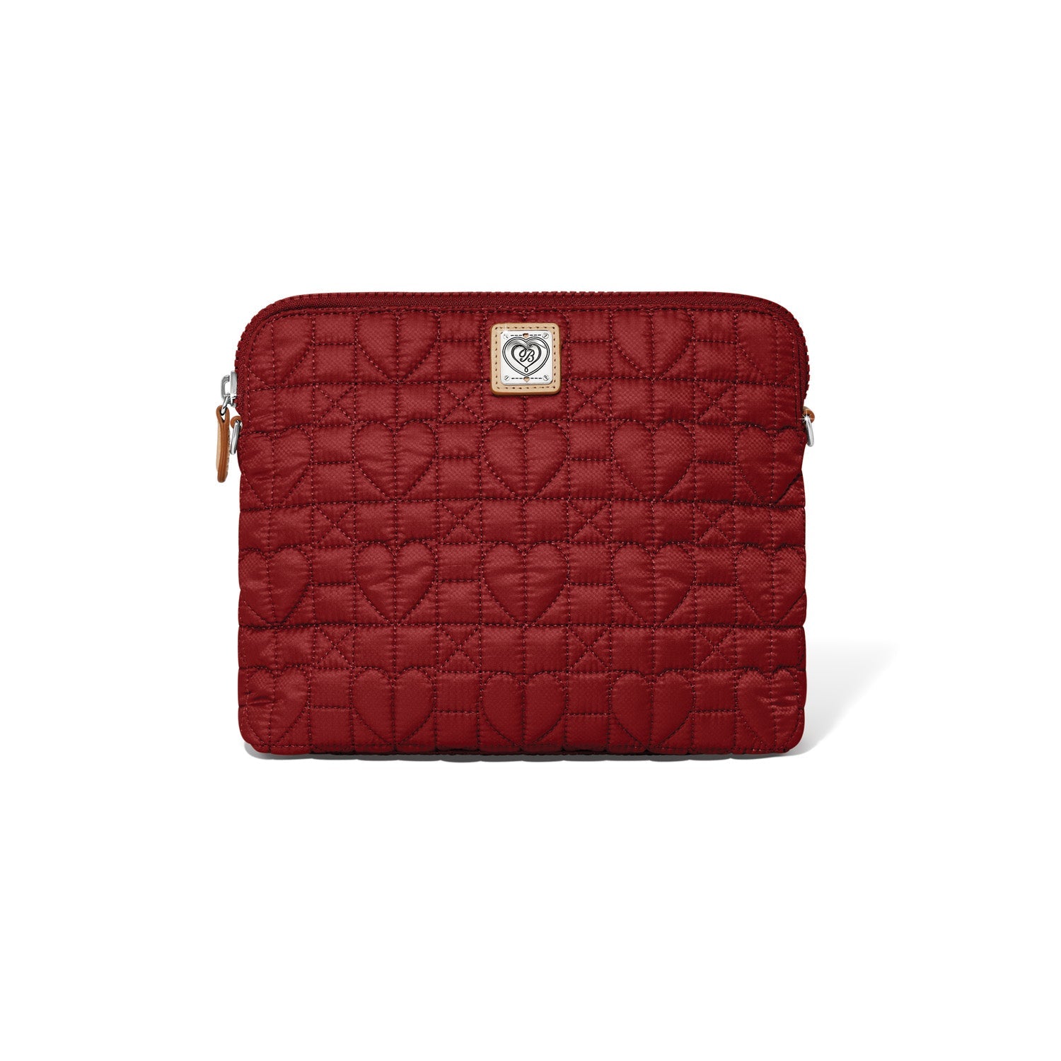 Brighton Alina Medium Crossbody Bag| Heart Beat Collection | Garnet - Juli's Wearable Art