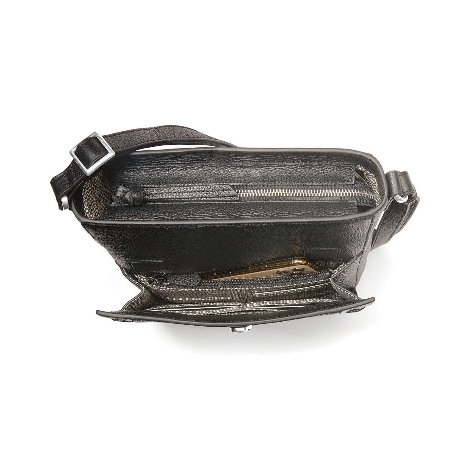 Brighton Astrid Organizer Bag – Black - Juli's Wearable Art