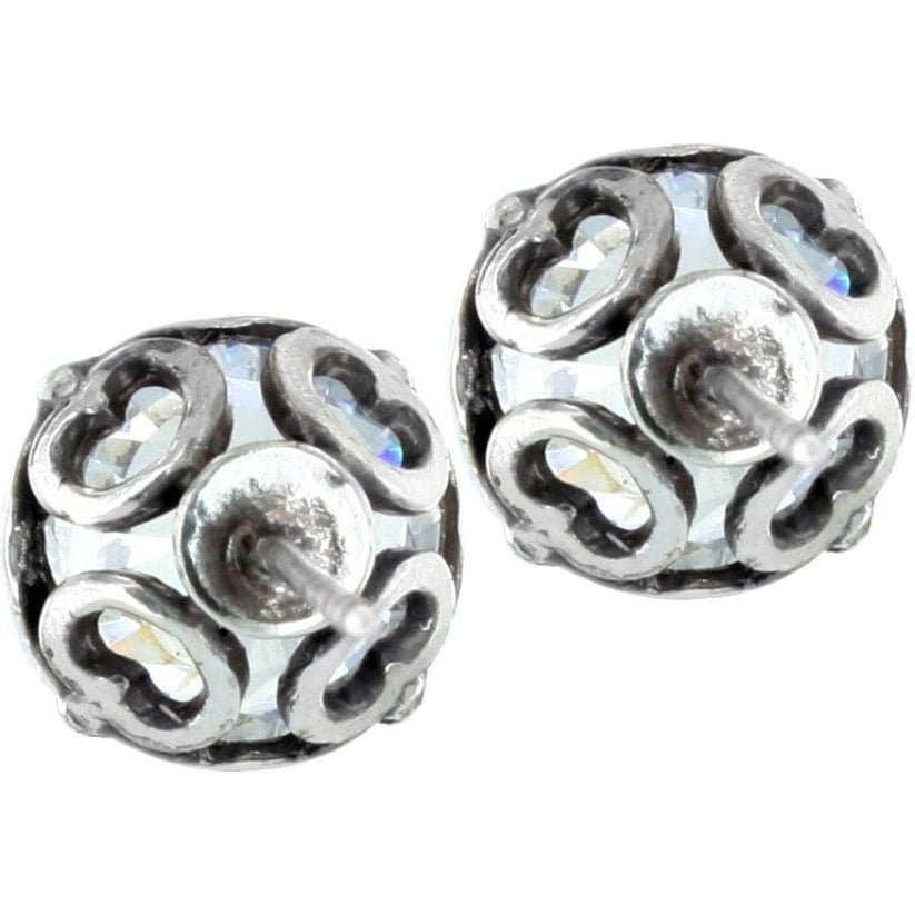 Brighton Brilliance Clear CZ Post Earrings - Juli's Wearable Art