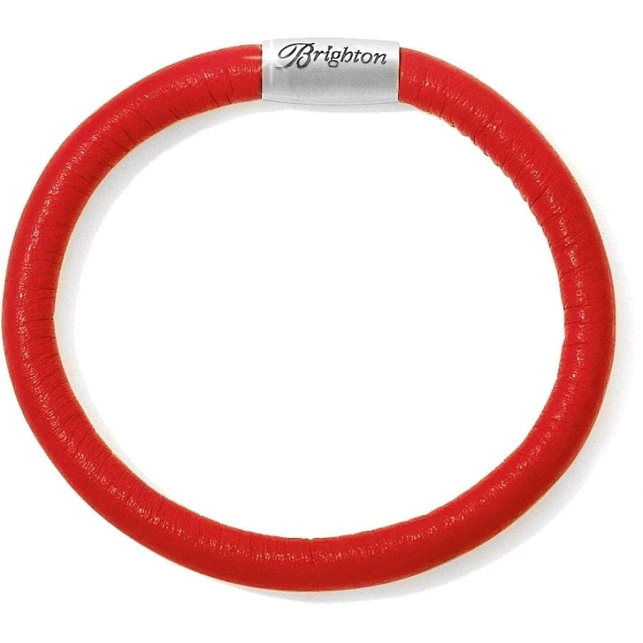 Brighton Candy Apple Red Woodstock Single Bracelet - Juli's Wearable Art