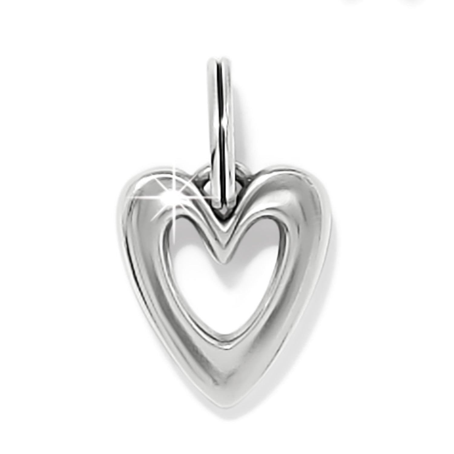 Brighton Cascade Open Heart Charm - Juli's Wearable Art
