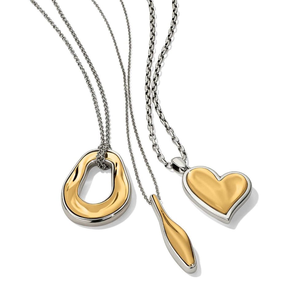 Brighton Cascade Rio Drop Necklace – Silver - Gold - Juli's Wearable Art