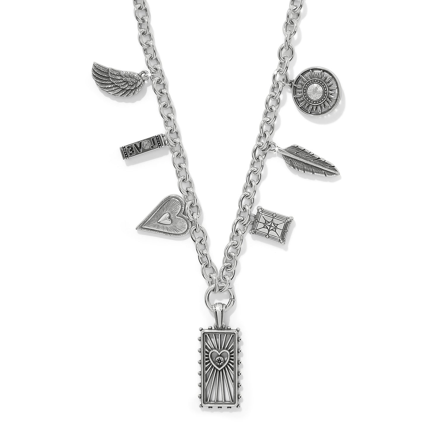 Brighton Celestia Love Charm Necklace - Juli's Wearable Art