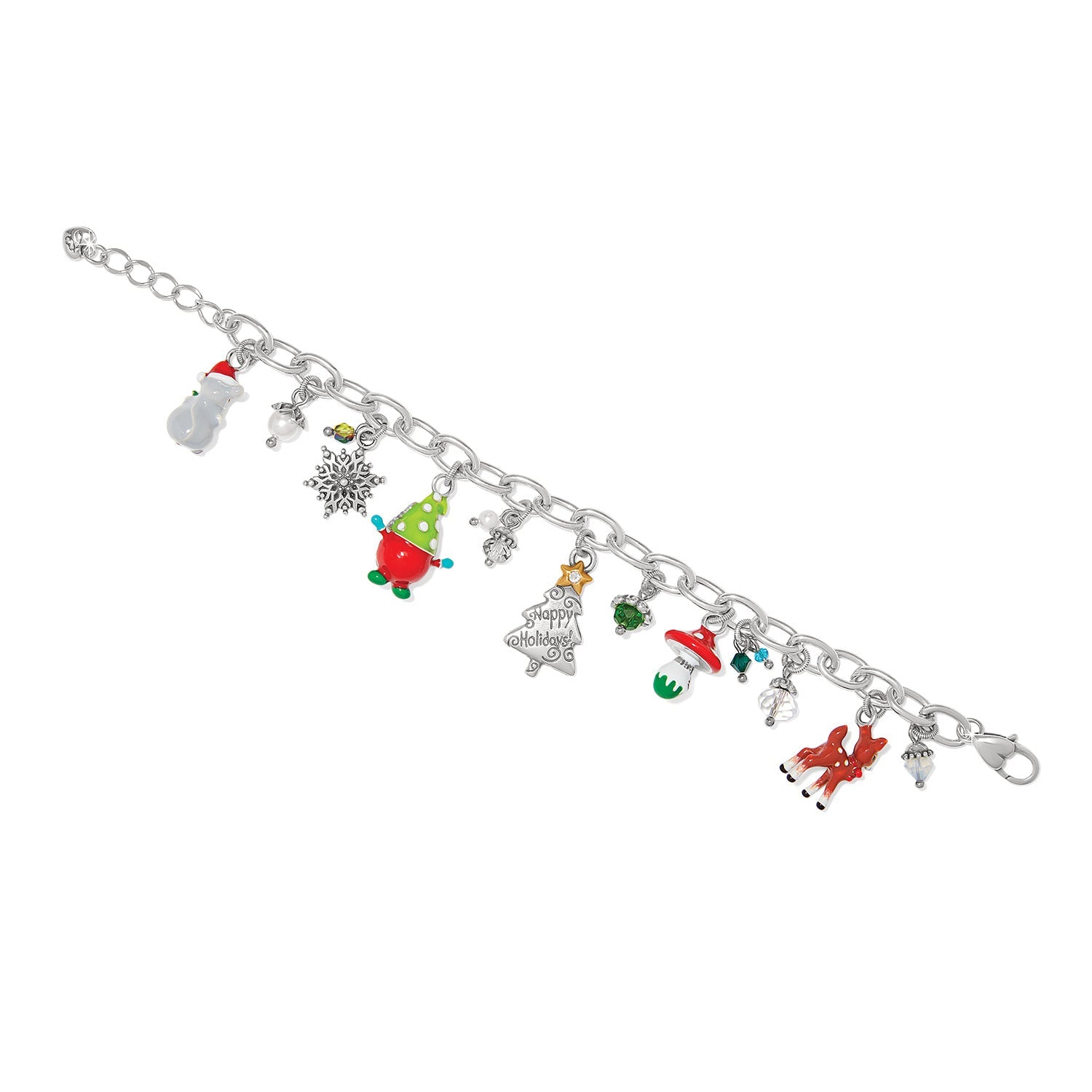 Brighton Christmas Forest Charm Bracelet - Juli's Wearable Art