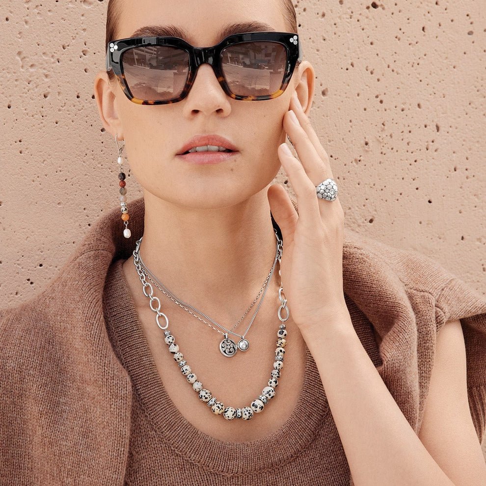 Brighton Contempo Dot Dual Sunglasses - Butterscotch Tortoise - Juli's Wearable Art