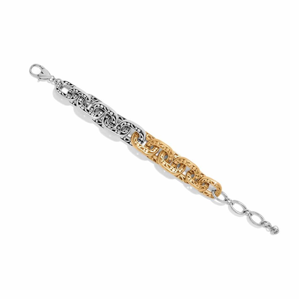 Brighton Contempo Duo Linx Bracelet – Silver - Gold - Juli's Wearable Art