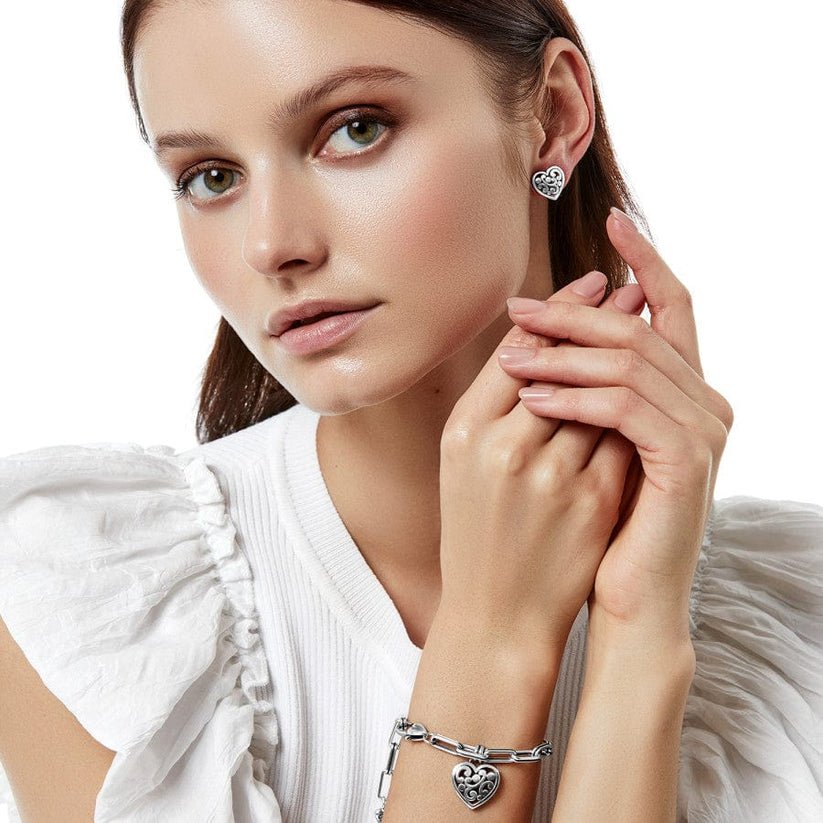 Brighton Contempo Heart Link Bracelet - Juli's Wearable Art