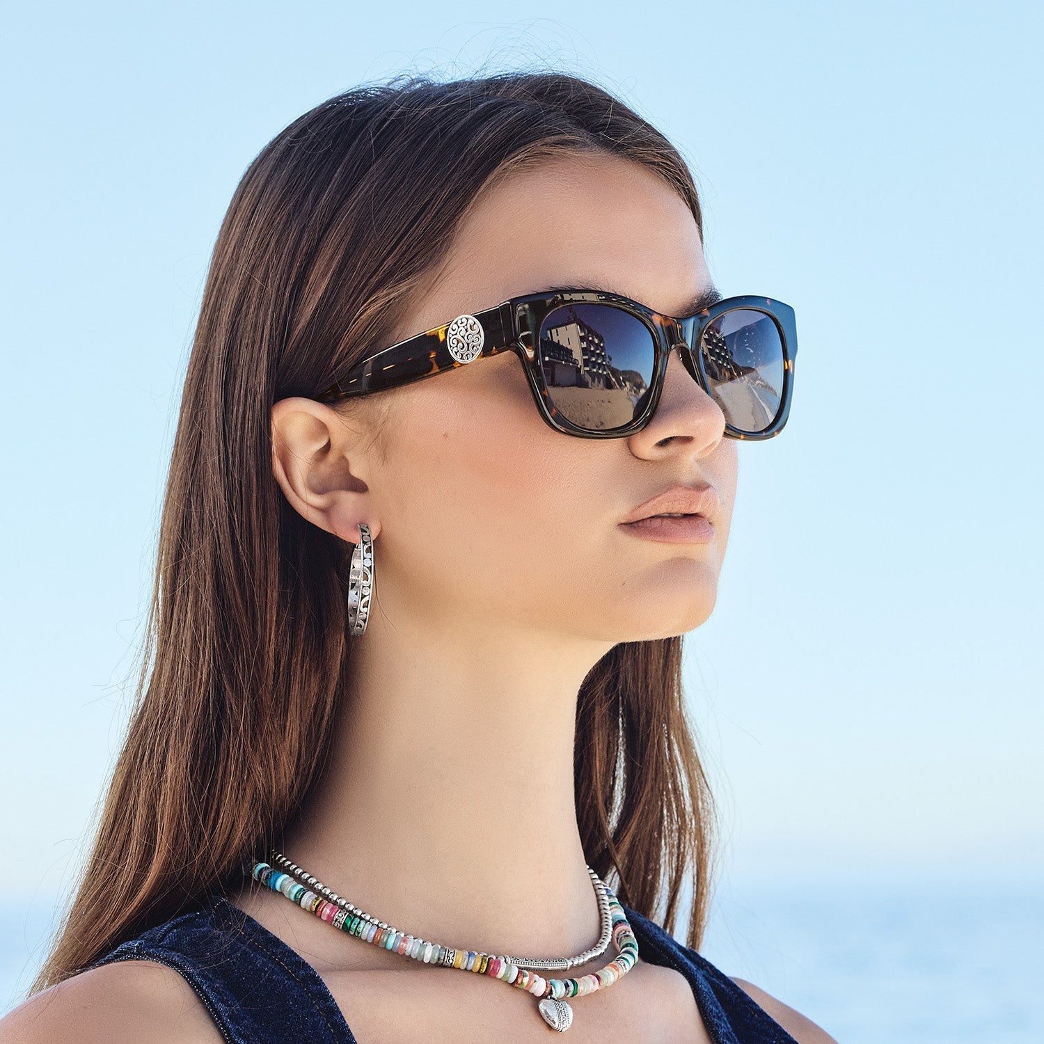 Brighton Contempo Medallion Sunglasses - Juli's Wearable Art