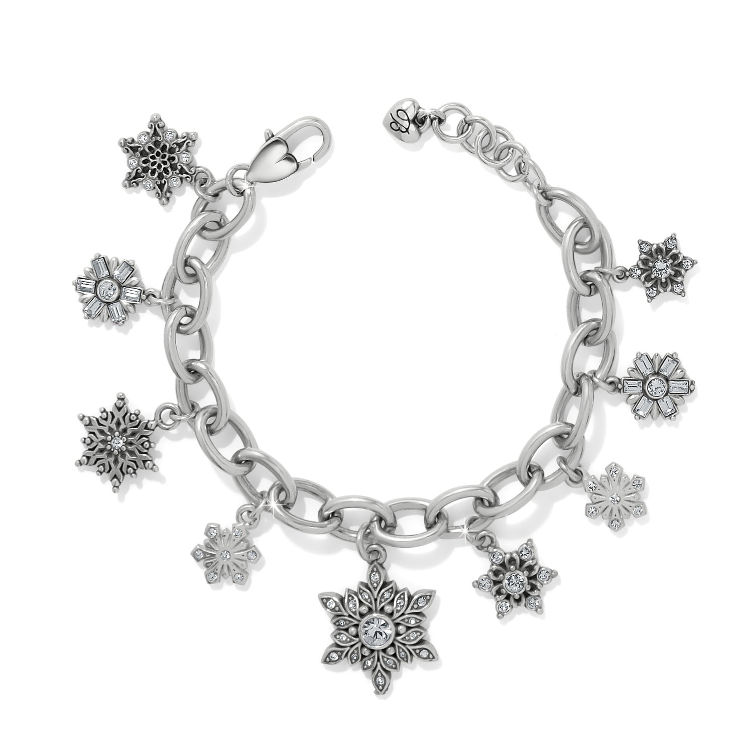 Brighton Crystal Flurry Charm Bracelet - Juli's Wearable Art