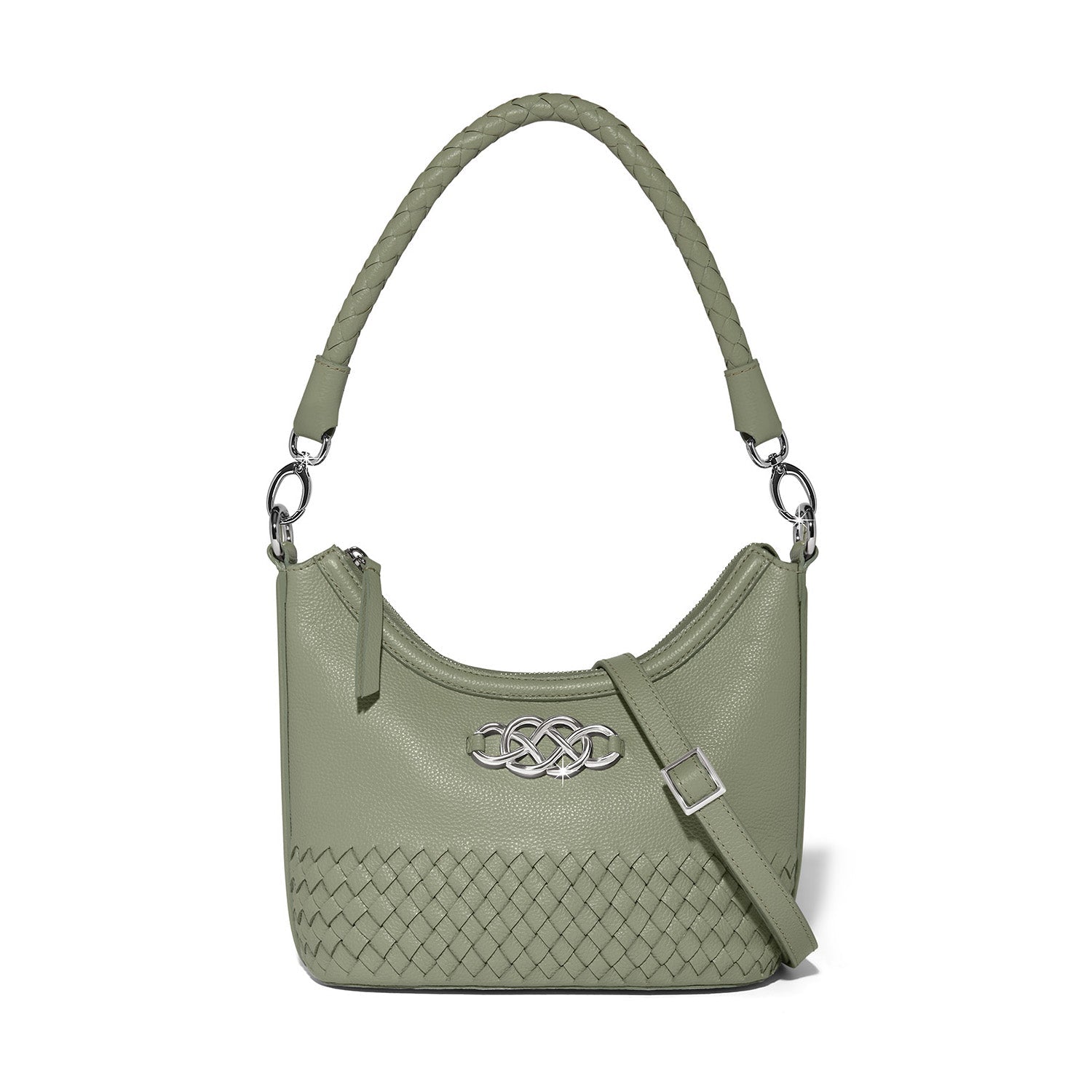 Brighton Dru Convertible Shoulder Bag | Sage - Juli's Wearable Art