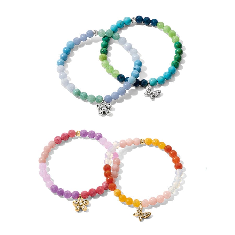 Brighton Enchanting Flower Stretch Bracelet - Juli's Wearable Art