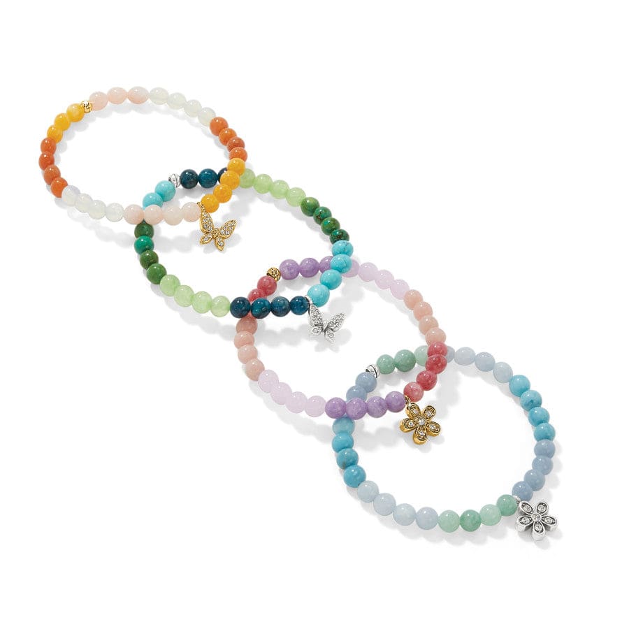 Brighton Enchanting Flower Stretch Bracelet - Juli's Wearable Art