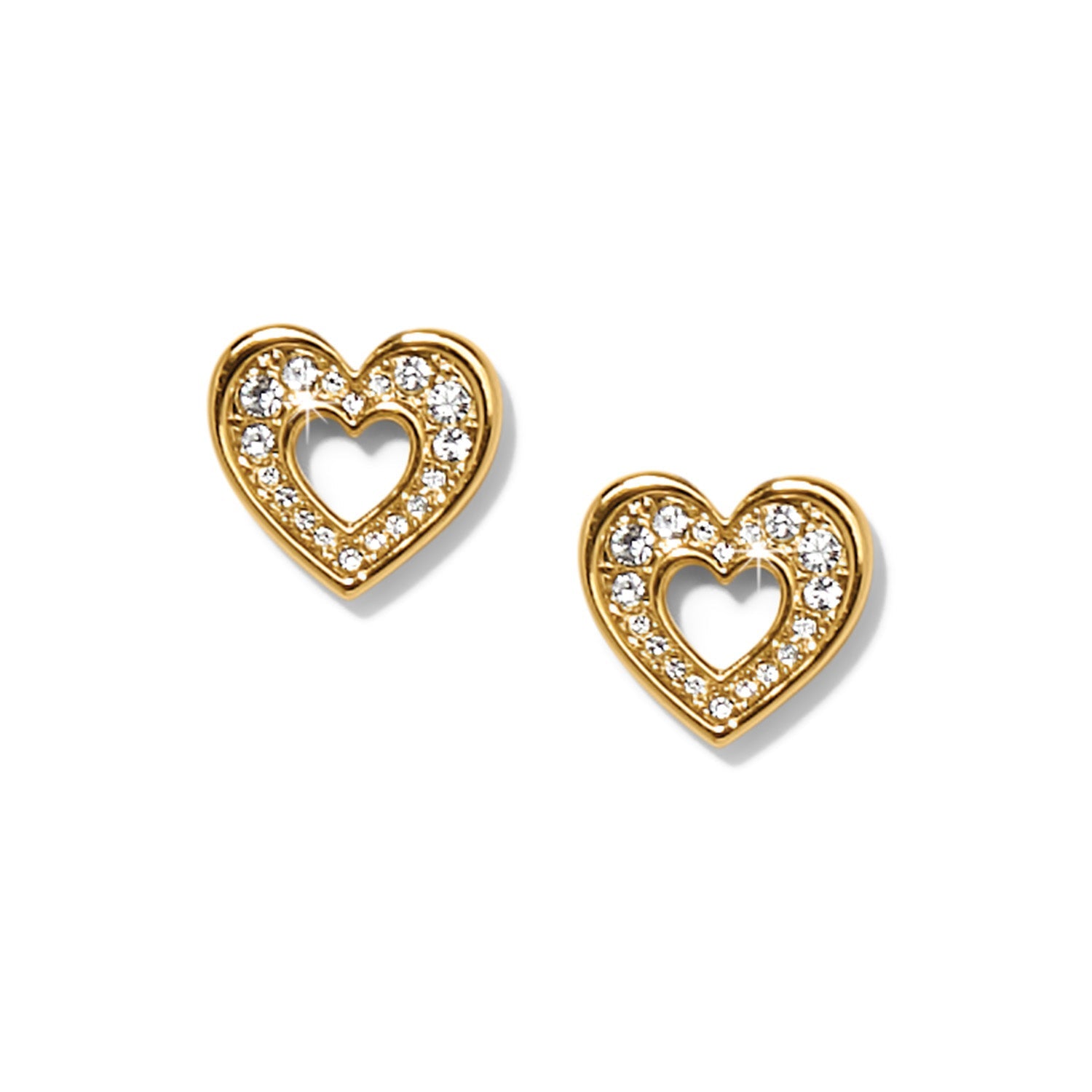 Brighton Enchanting Heart Post Earrings - Juli's Wearable Art