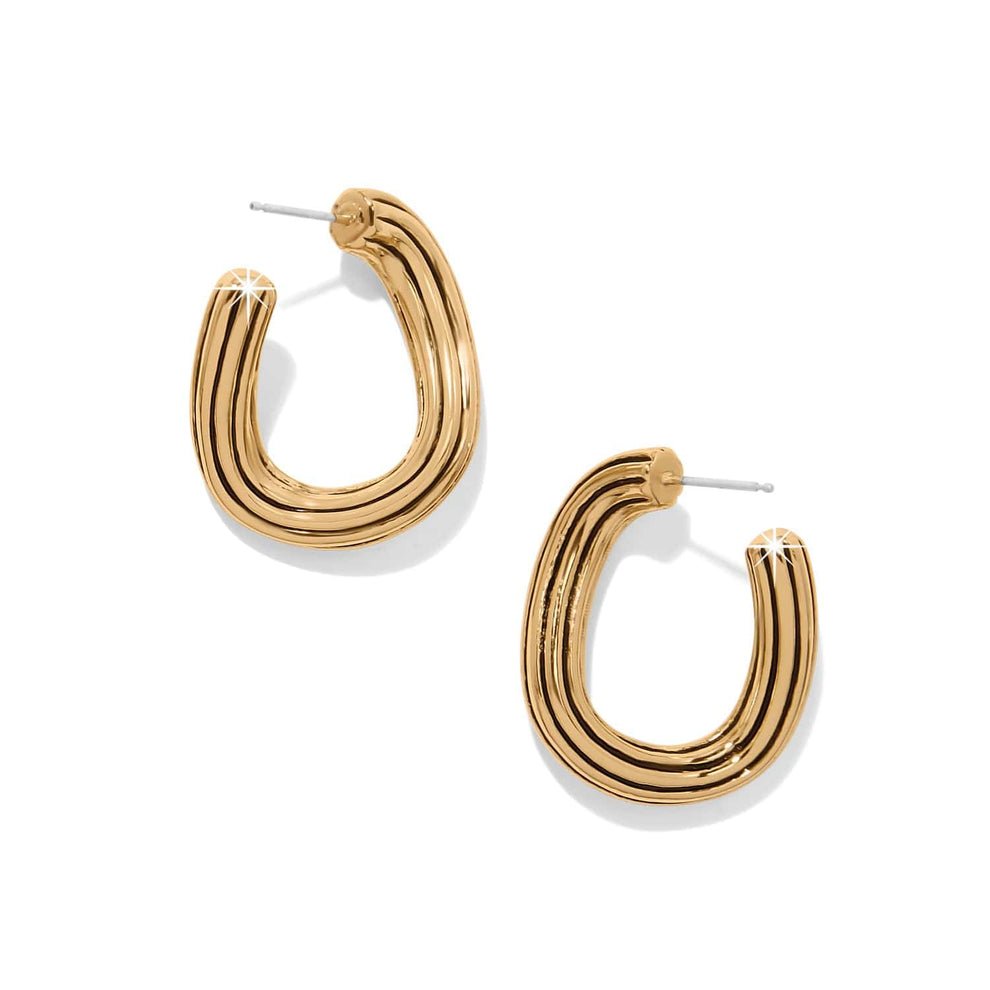 Brighton Ferrara Eterna Post Earrings – Gold - Juli's Wearable Art
