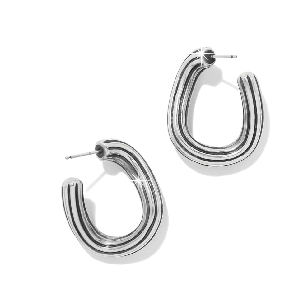 Brighton Ferrara Eterna Post Earrings – Silver - Juli's Wearable Art