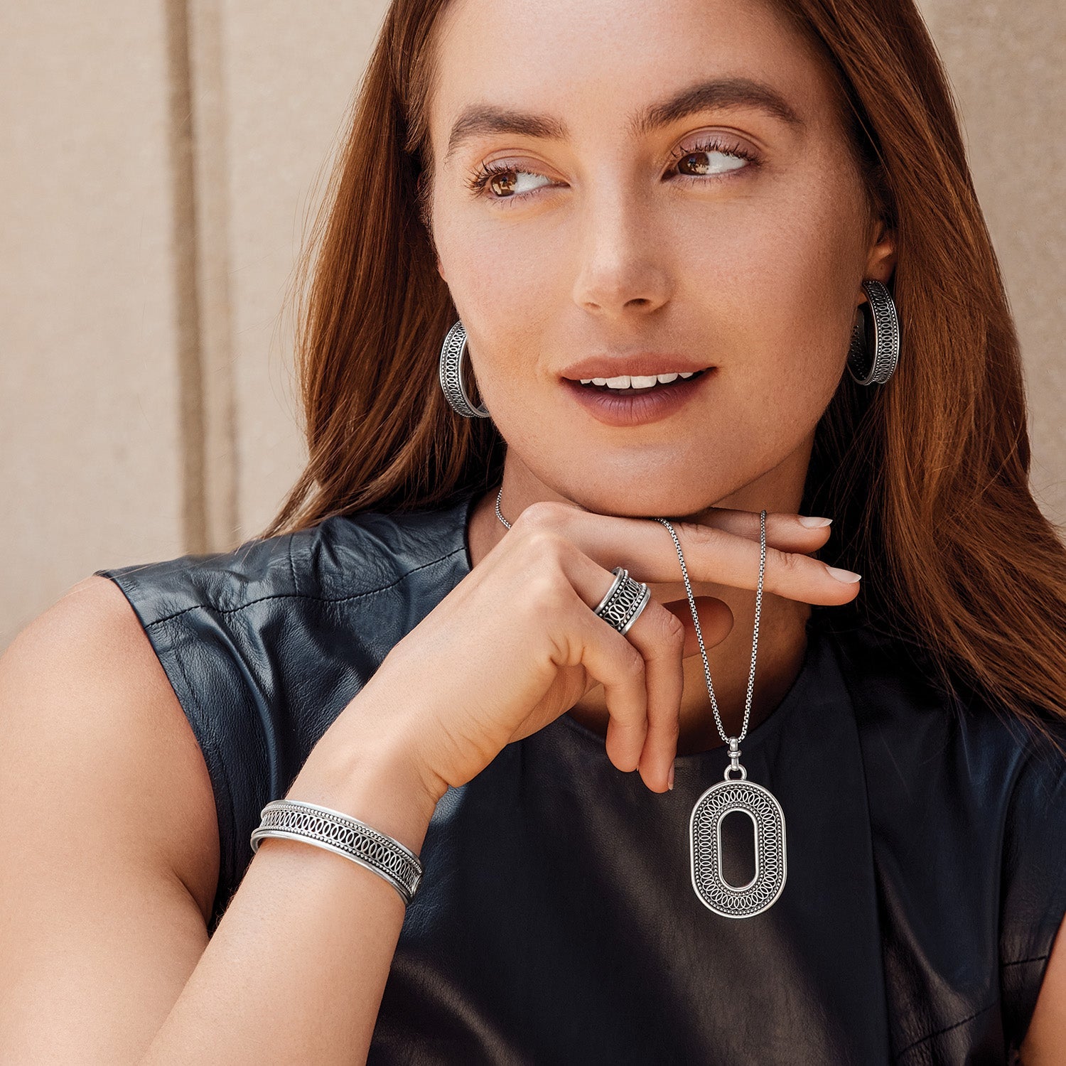 Brighton Ferrara Siena Cuff Bracelet - Juli's Wearable Art