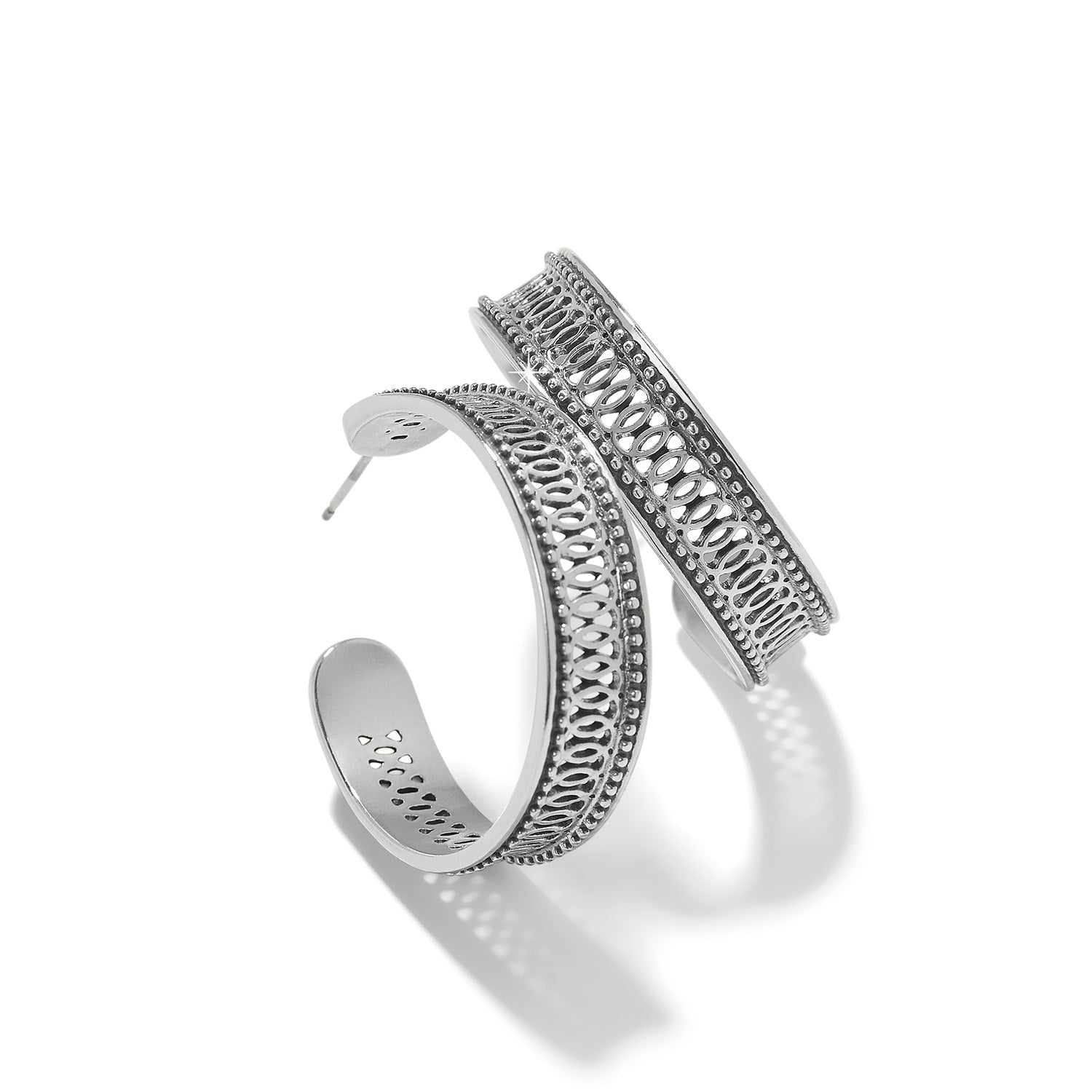 Brighton Ferrara Siena Large Hoop Earrings - Juli's Wearable Art