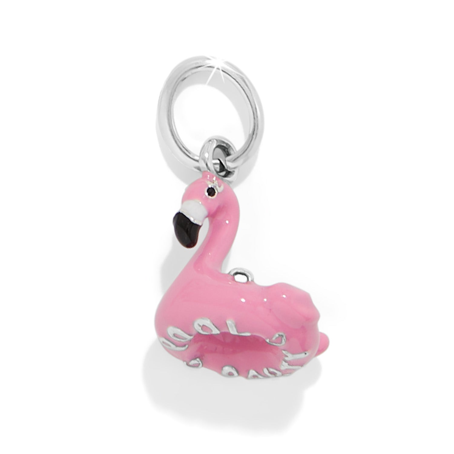 Brighton Floating Flamingo Charm - Juli's Wearable Art