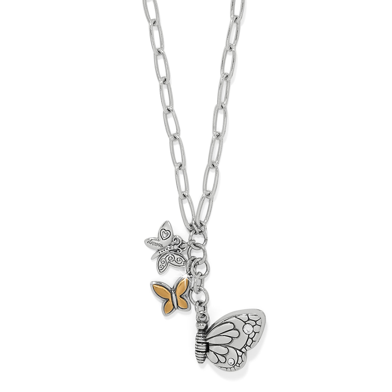 Brighton Forever Butterfly Locket Necklace - Juli's Wearable Art