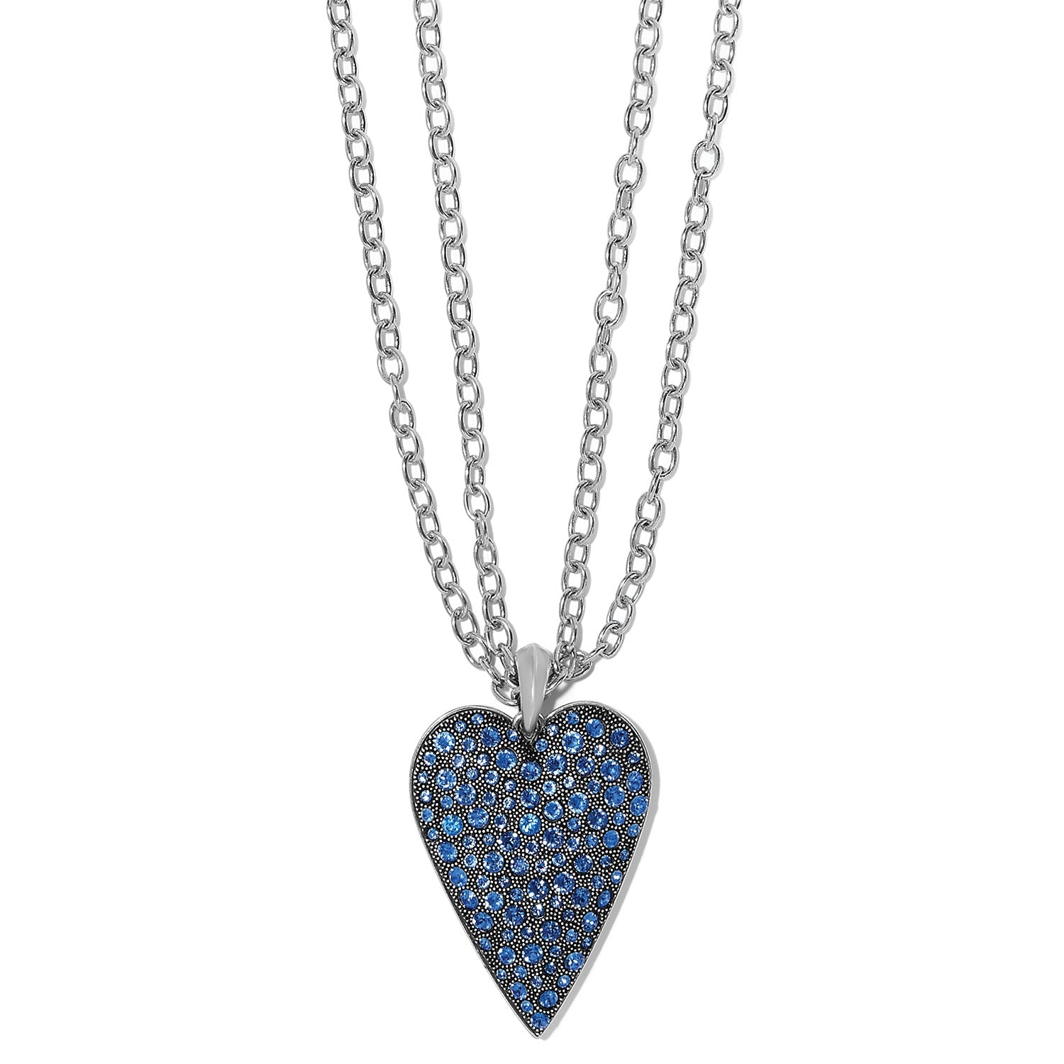 Brighton Glisten Heart Convertible Necklace - Juli's Wearable Art