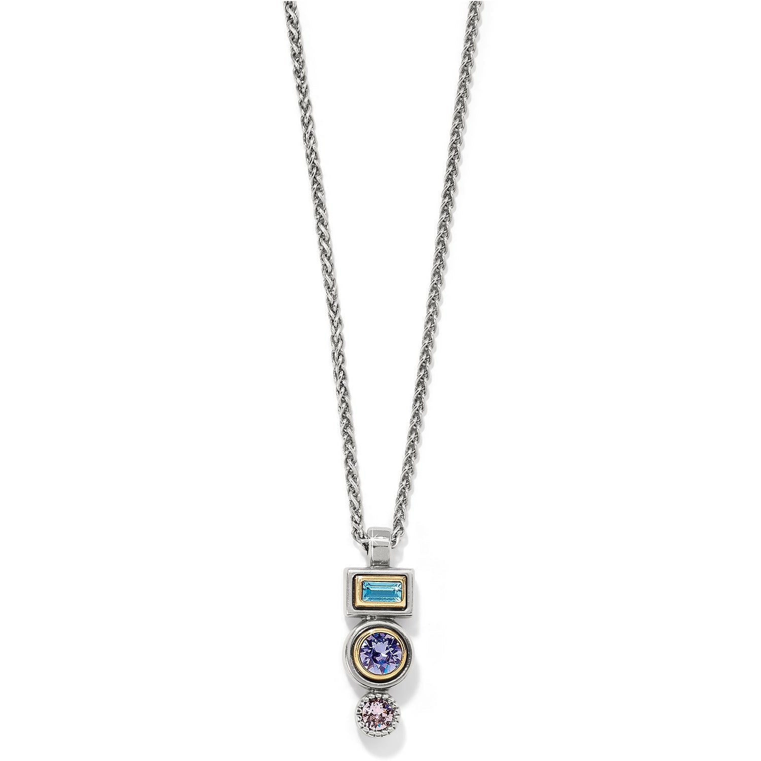 Brighton Halo Gleam Drop Necklace - Juli's Wearable Art
