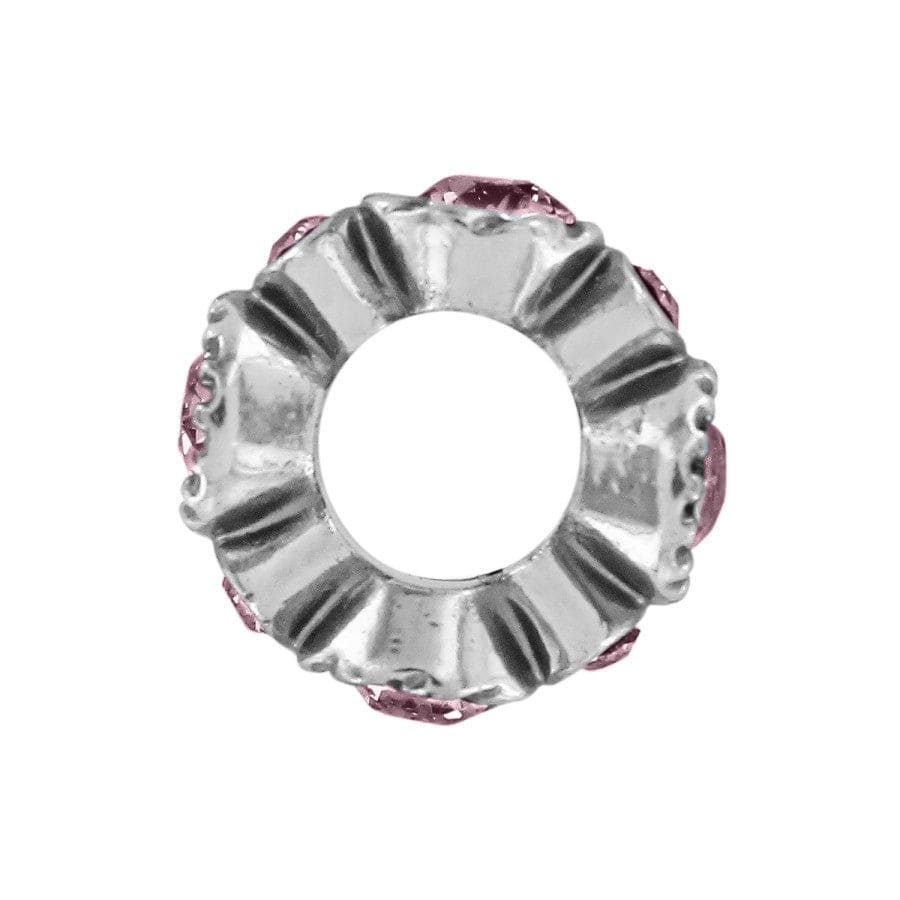 Brighton Halo Stargazer Crystal Spacer Bead | Purple Alexandrite - Juli's Wearable Art