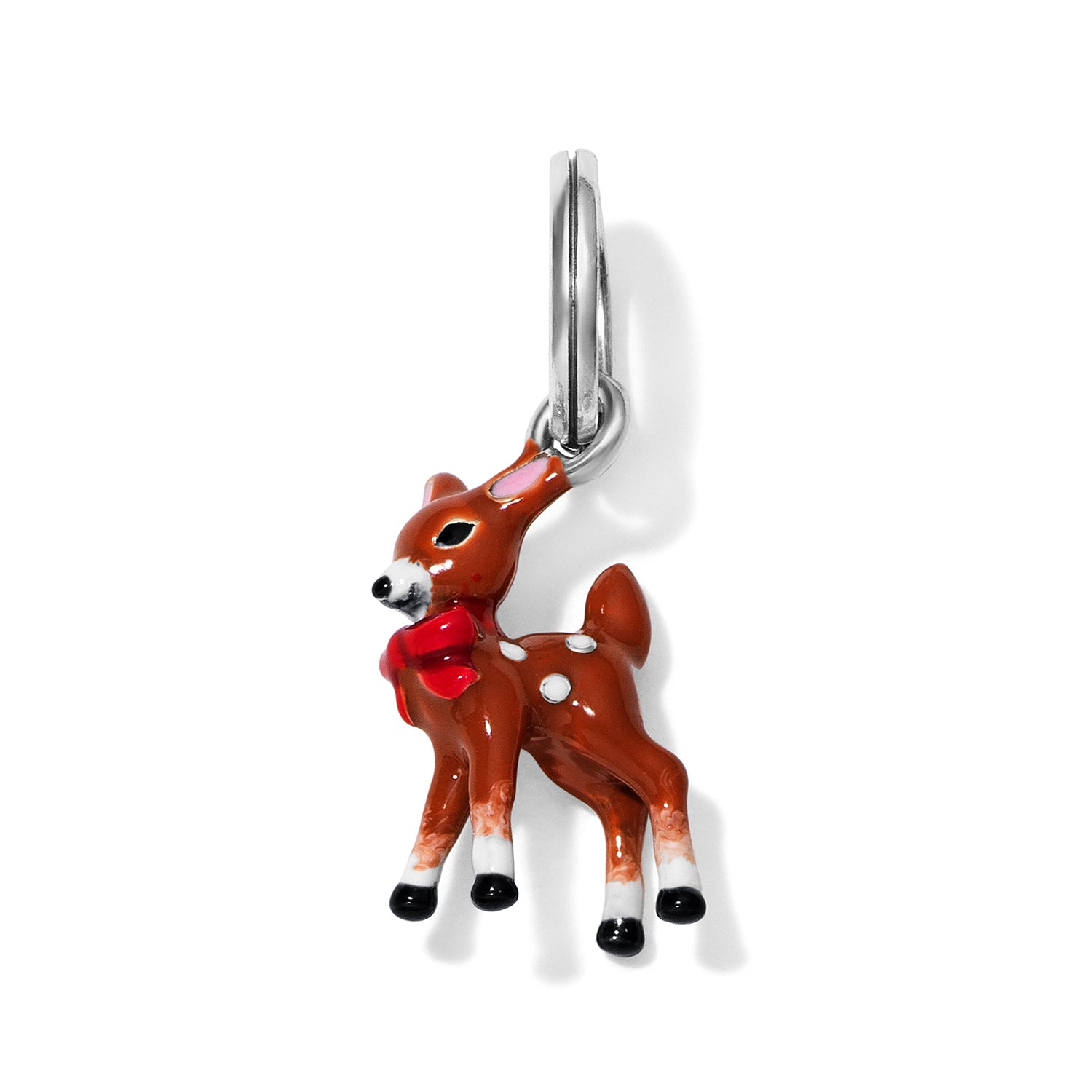 Brighton Holiday Deer Charm - Juli's Wearable Art