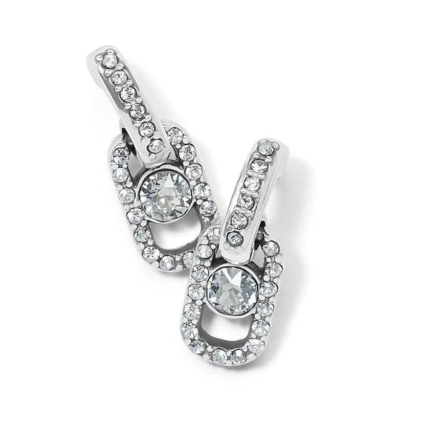 Brighton Illumina Lights Allure Post Earrings – Silver Crystal - Juli's Wearable Art
