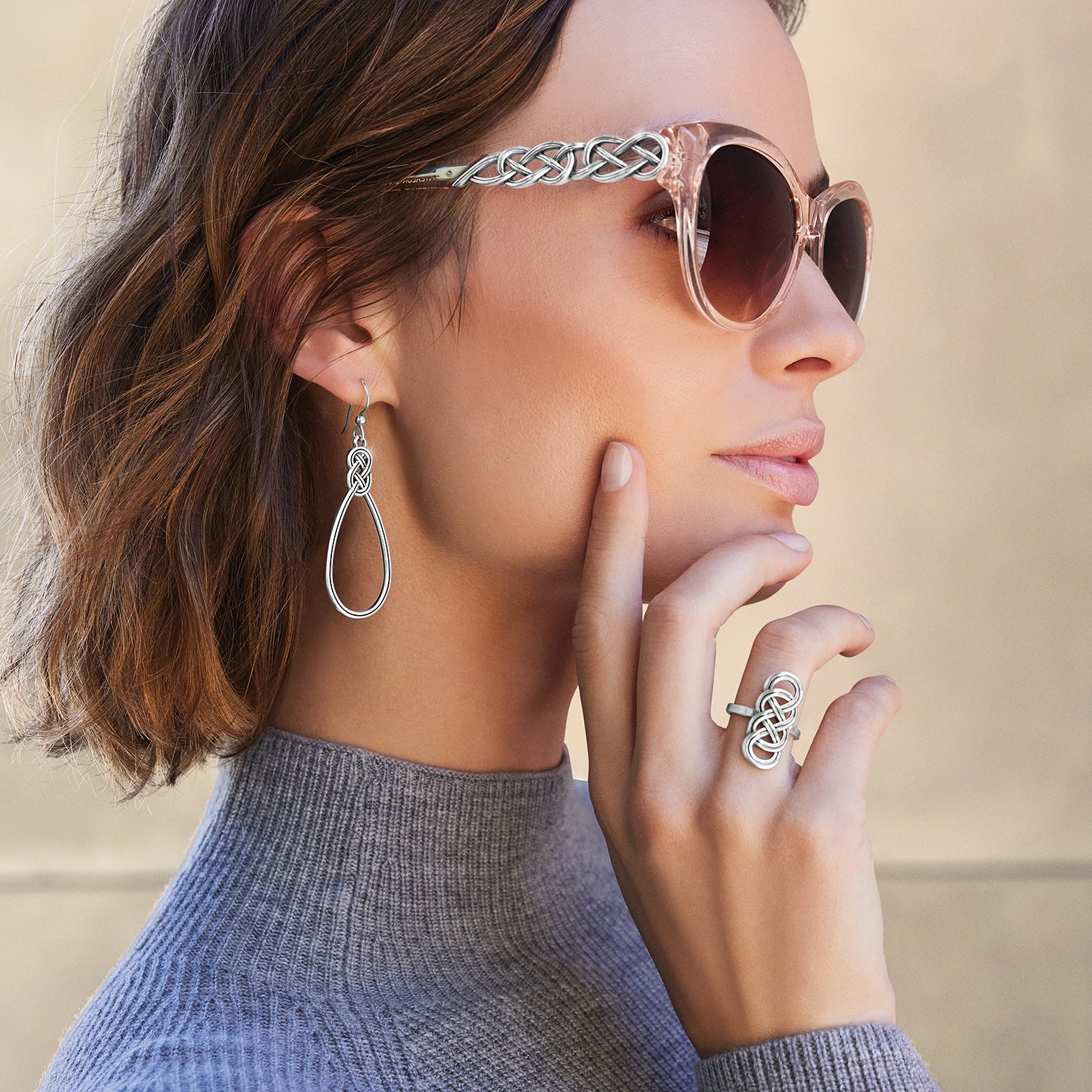 Brighton Interlok Braid Sunglasses - Juli's Wearable Art