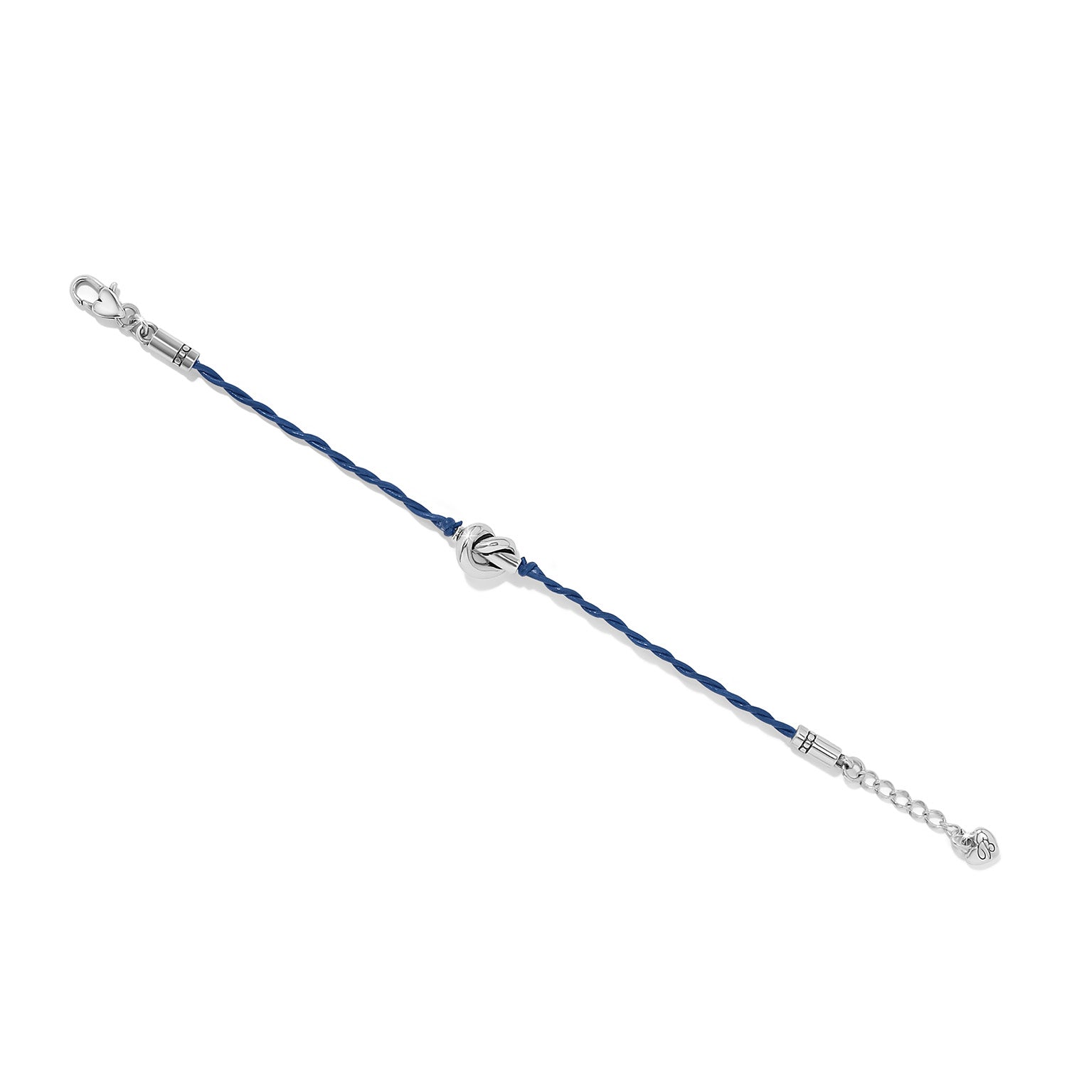 Brighton Interlok Single Knot Leather Bracelet – Navy - Juli's Wearable Art